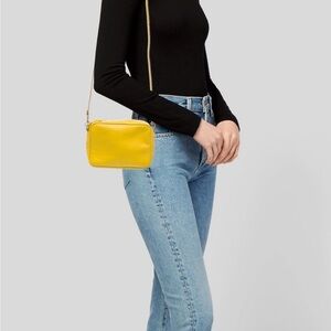 Clare V Yellow Crossbody